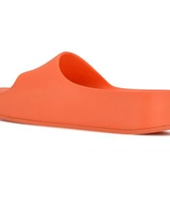 Nine West High Impact Platforms Pool Platform Slide Sandals