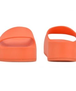 Nine West High Impact Platforms Pool Platform Slide Sandals