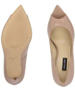 Nine West Shoes Prizz Open Toe Pumps