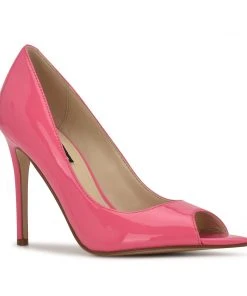 Nine West Prizz Open Toe Pumps