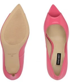 Nine West Prizz Open Toe Pumps