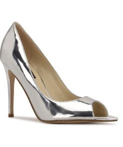 Nine West Prizz Open Toe Pumps