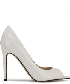 Nine West Prizz Open Toe Pumps