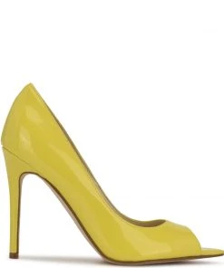 Nine West Prizz Open Toe Pumps