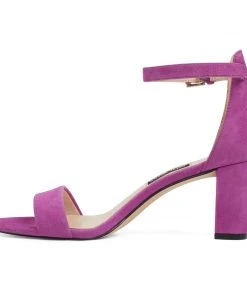 Nine West Pruce Ankle Strap Block Heel Sandals 11 Nine West Pruce Ankle Strap Block Heel Sandals