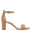 Nine West Pruce Ankle Strap Block Heel Sandals Heels