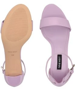 Nine West Y2K Revival Pruce Ankle Strap Block Heel Sandals