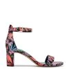 Nine West Color Pop Pruce Ankle Strap Block Heel Sandals 2 Nine West Color Pop Pruce Ankle Strap Block Heel Sandals
