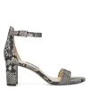 Nine West Pruce Ankle Strap Block Heel Sandals Heels