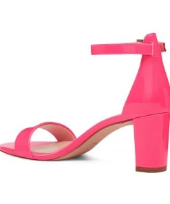 Nine West Heels Pruce Ankle Strap Block Heel Sandals 10 Nine West Heels Pruce Ankle Strap Block Heel Sandals