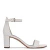 Nine West Pruce Ankle Strap Block Heel Sandals