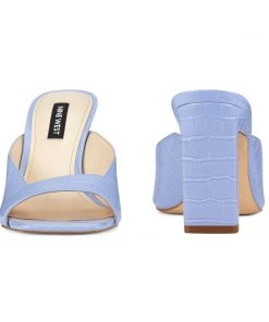 Nine West Heels Pyper Heeled Slide Sandals