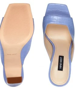 Nine West Heels Pyper Heeled Slide Sandals
