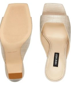 Nine West Heels Pyper Heeled Slide Sandals