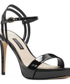 Nine West Heels Qiya Open Toe Sandals