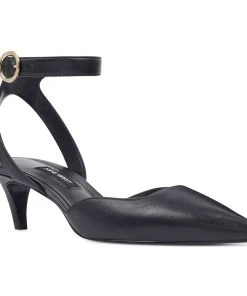 Nine West Quinteena Ankle Strap Pumps Heels