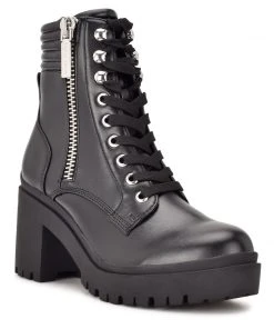 Nine West Quiz Heeled Booties Shoes