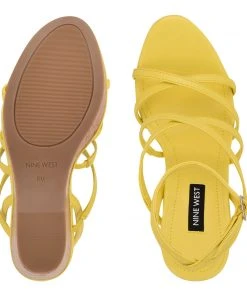 Nine West Y2K Revival Rachal Wedge Sandals