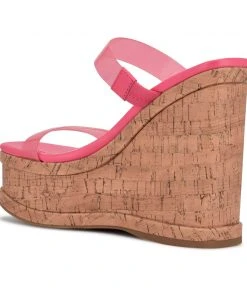 Nine West Rapps Platform Wedge Sandals