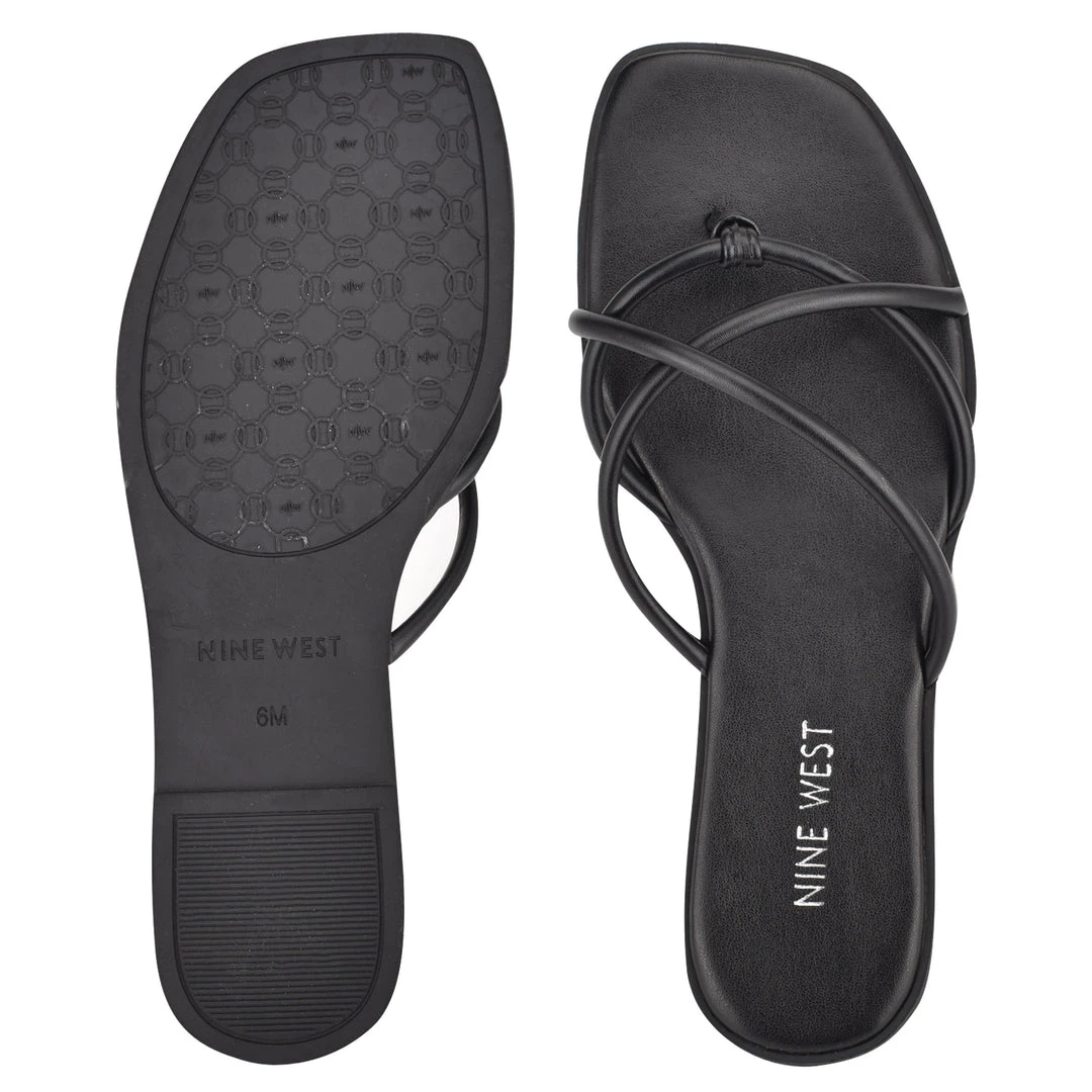 Nine West Razi Flat Slide Sandals Fun Flats 7 Nine West Razi Flat Slide Sandals Fun Flats