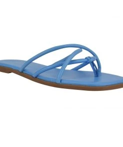 Nine West Color Pop Razi Flat Slide Sandals