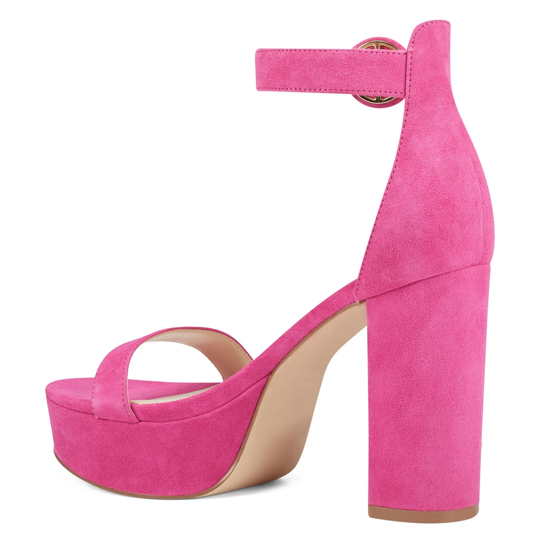 Nine West High Impact Platforms Rebeka Platform Sandals 5 Nine West High Impact Platforms Rebeka Platform Sandals