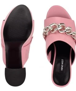 Nine West Y2K Revival Relee Platform Slide Sandals
