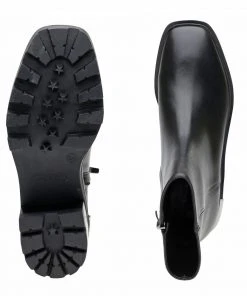 Nine West Remmie Lug Sole Booties Shoes