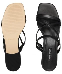 Nine West Remy Block Heel Sandals Heels