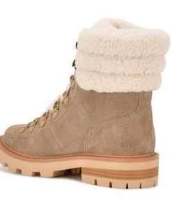 Nine West Rima Combat Lug Sole Booties Shoes