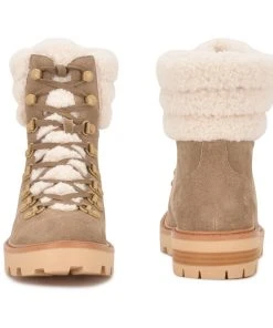 Nine West Rima Combat Lug Sole Booties Shoes