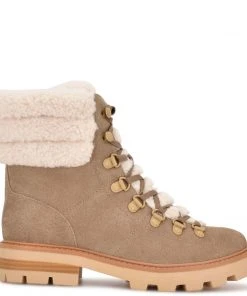 Nine West Rima Combat Lug Sole Booties Shoes