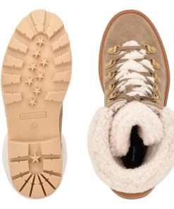 Nine West Rima Combat Lug Sole Booties Shoes