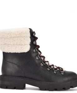 Nine West Shoes Rima Combat Lug Sole Booties