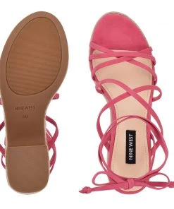 Nine West Riplee Ankle Wrap Platform Sandals