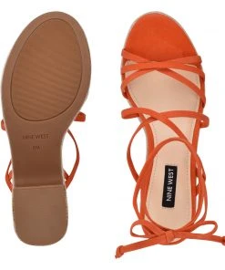 Nine West Riplee Ankle Wrap Platform Sandals