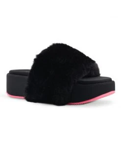 Nine West Rize Platform Slide Sandals