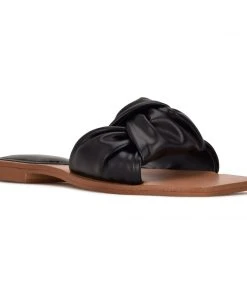 Nine West Rosey Flat Slide Sandals