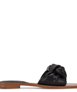 Nine West Rosey Flat Slide Sandals