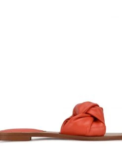 Nine West Rosey Flat Slide Sandals Color Pop