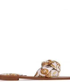 Nine West Shoes Rosey Flat Slide Sandals