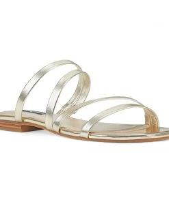 Nine West Sean Flat Slide Sandals