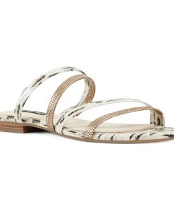 Nine West Sean Flat Slide Sandals