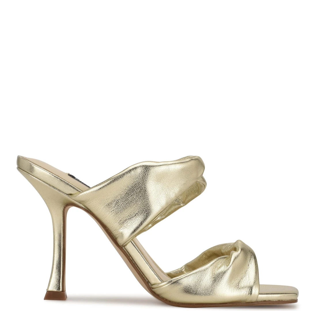 Nine West Seeya Heeled Slide Sandals 3 Nine West Seeya Heeled Slide Sandals