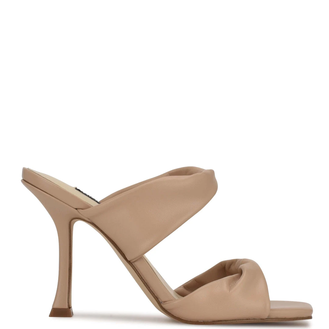 Nine West Seeya Heeled Slide Sandals 3 Nine West Seeya Heeled Slide Sandals