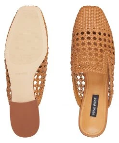 Nine West Shanie Woven Casual Mules