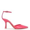 Nine West Shaply Pointy Toe Ankle Strap Pumps