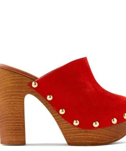 Nine West Shaya Heeled Clog Sandals Heels