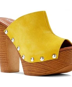 Nine West Heels Shaya Heeled Clog Sandals