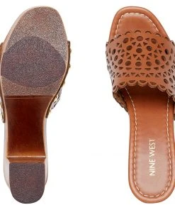 Nine West Heels Shelbi Heeled Clog Sandals